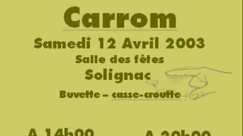 Tournoi de carrom 2003