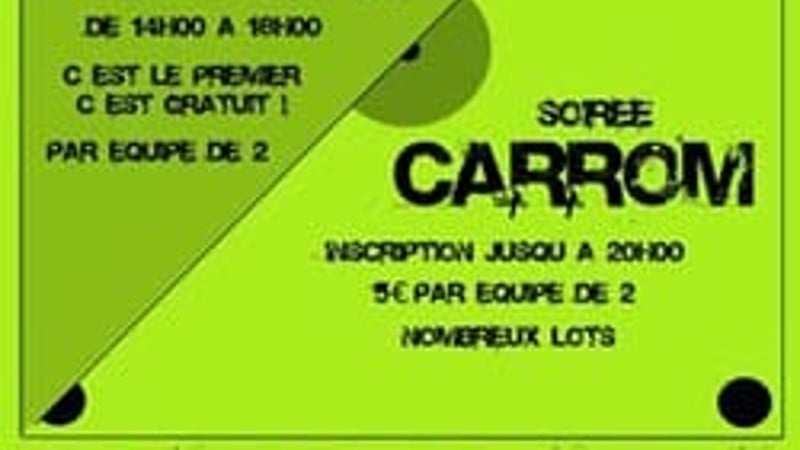Tournoi de palet vendéen et de carrom 2010
